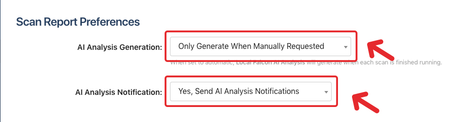 local-ai-scan-report-preferences.jpg