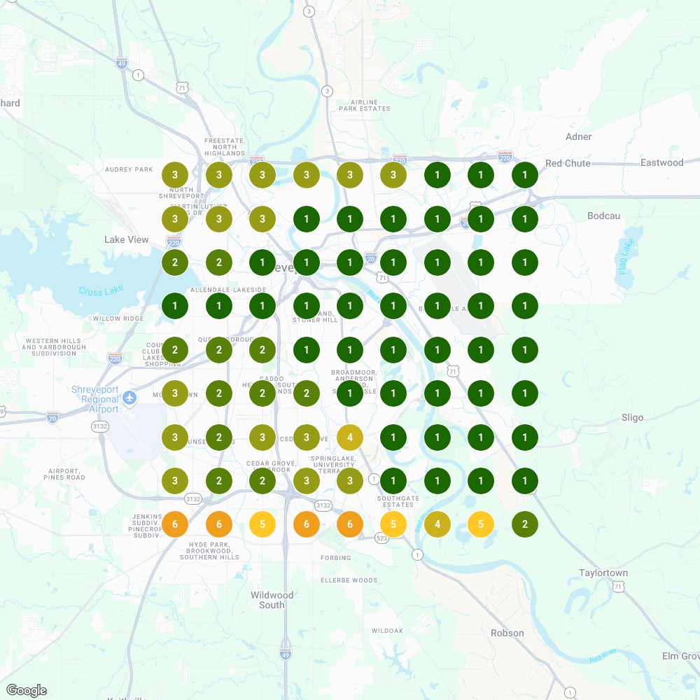 Sushikin Grill Google scan report showing dominant local visibility